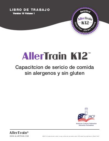 AllerTrain K12 Workbook (Spanish)